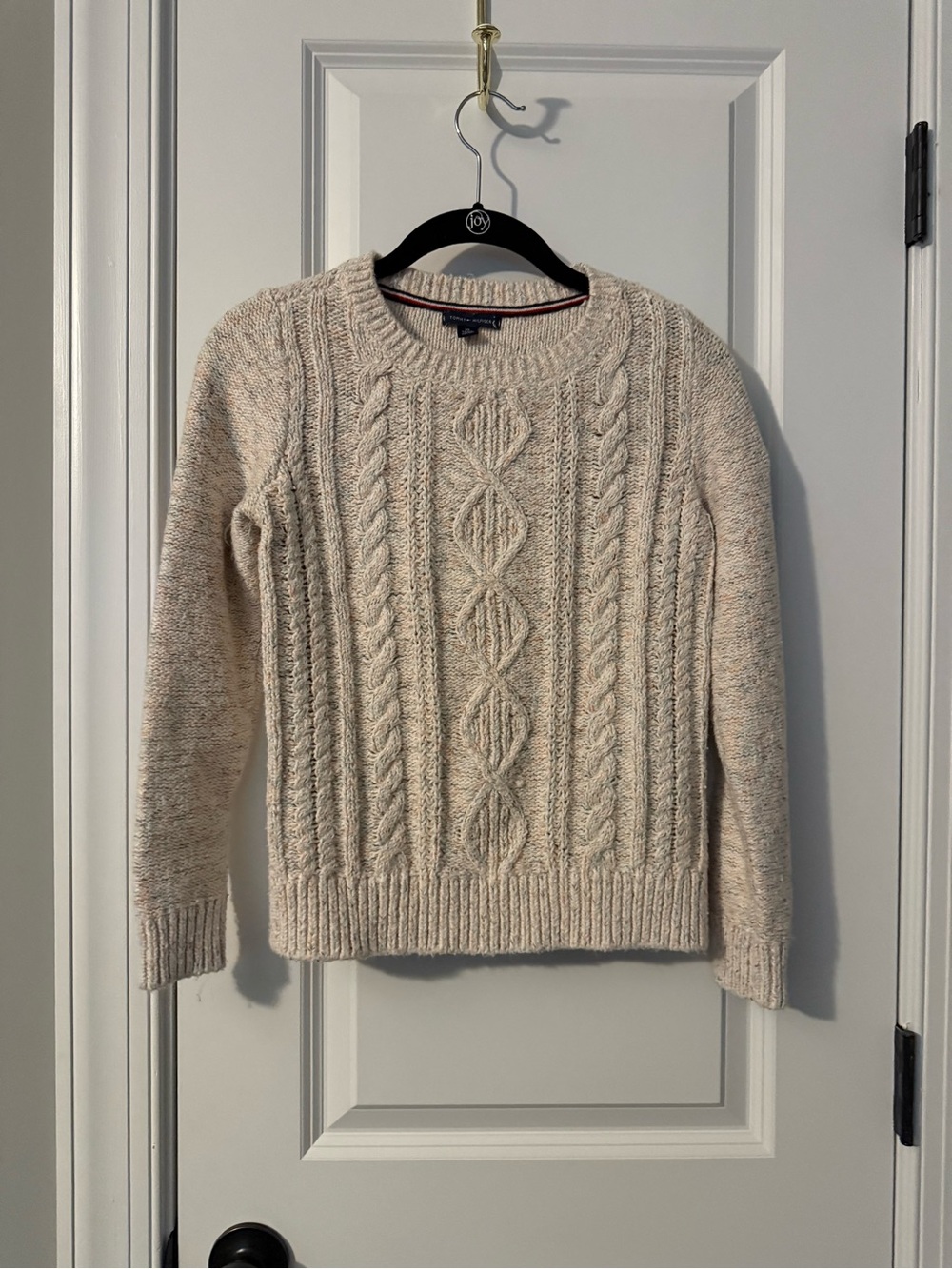 Tommy Hilfiger Flecked Cable Knit Sweater